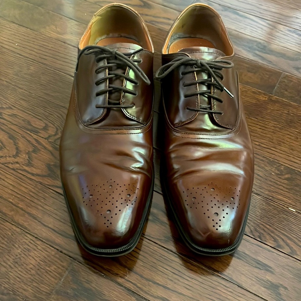 Mens Florsheim Brown Dress Shoes 13 M